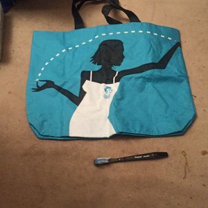 Sac vide poches  bleu
