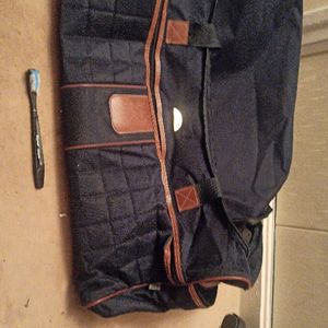 Sac de voyage bleu marine 55x30x30