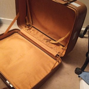 Valise cuir 56x40x18