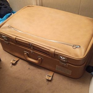 Valise beige 70x48x22