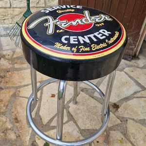 Chaise haute de bar vintage