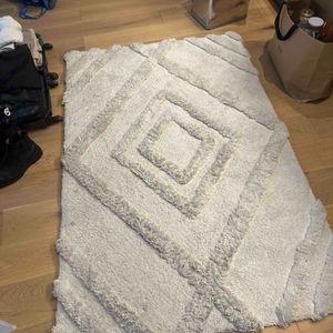 Tapis blanc 