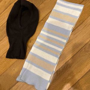 Cagoule et écharpe 1/2 ans 