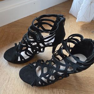 Sandales à talons 