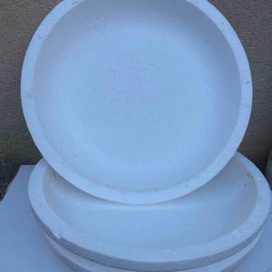 3 plateaux à fruits de mer en polystyrène 