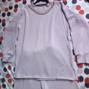 Ensemble rose pantalon et haut 