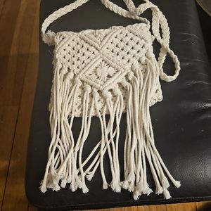 Sac en macramé