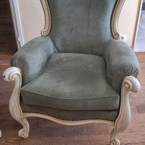 2 fauteuils type bergère 