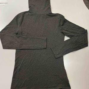Sous-pull col roulé gris XS