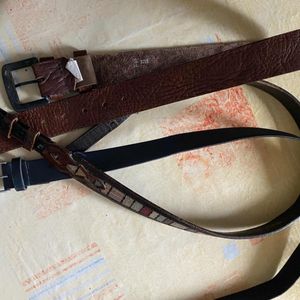 Lot 3 ceintures 