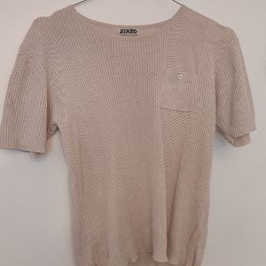 T-shirt rose pâle M