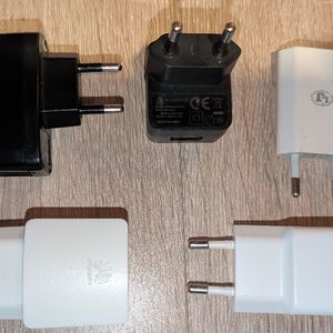 Lot de 5 chargeurs