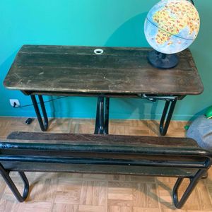 Pupitre enfant en bois 