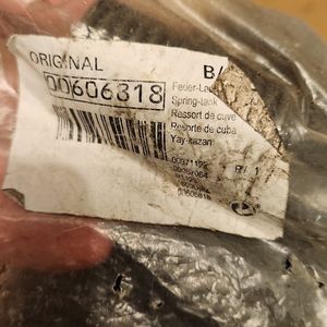 Ressort de cuve lave linge