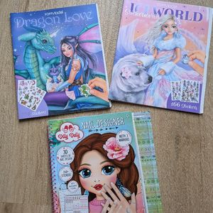 Livres stickers TOP MODEL 