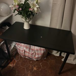 Table bois noir 