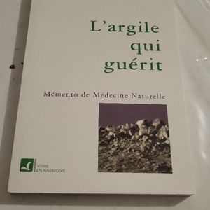 Livre  l argile qui guérit 