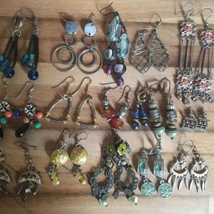 Boucles d’oreilles fantaisie 