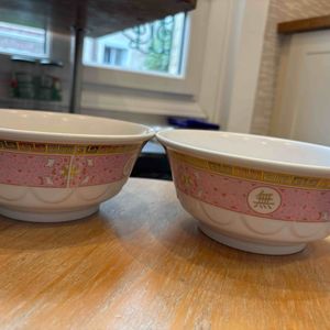 2 grands bols plastique 