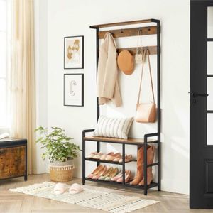 Porte manteau et chaussure.