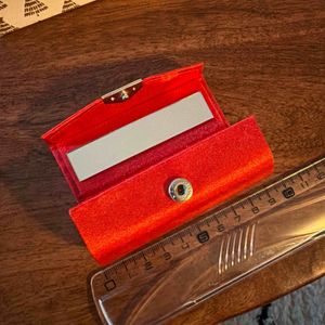 Petit étui, porte rouge à lèvre avec miroir