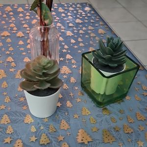 Lot 3 objets de décoration 