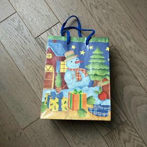 Pochette emballage cadeau enfant Noël