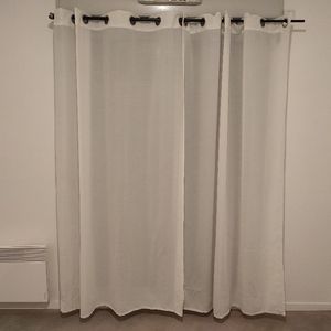 Voilage blanc 