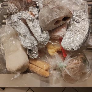 Differentes denrées alimentaire surgelées 