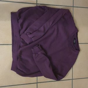 Pull violet Bershka